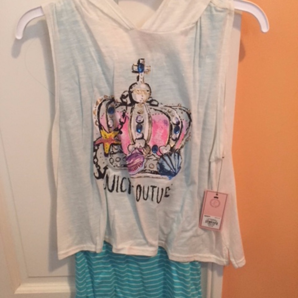 BRAND NEW!! Juicy Couture Hooded T-Shirt